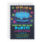 Birthday Cake Glow in the Dark Party Invitations
