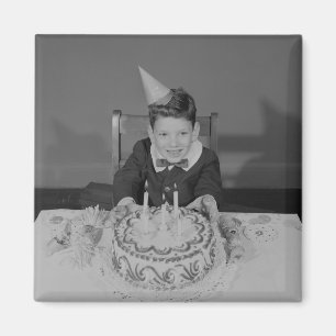 Birthday Cake Magnet