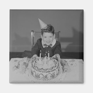 Birthday Cake Magnet