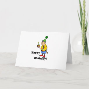 Birthday Cake - Man Card