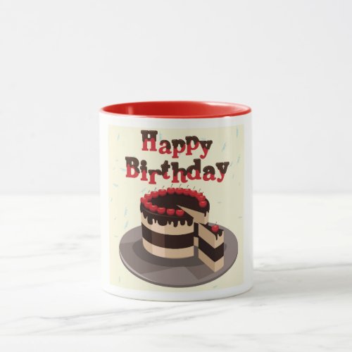 Birthday Cake Mug