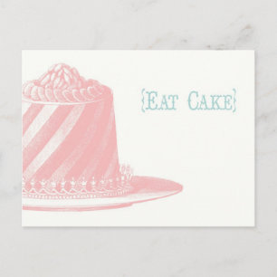 Birthday Cake Postcard