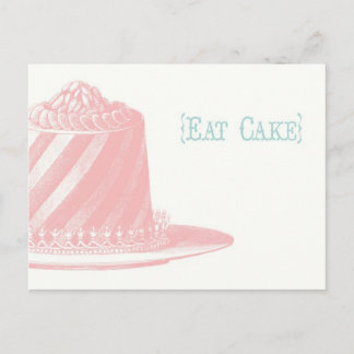Birthday Cake Postcard