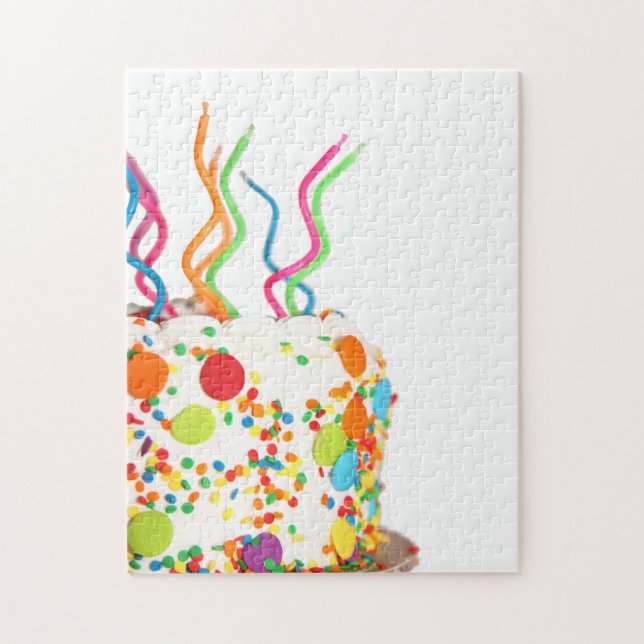 Birthday Cake Puzzle (Vertical)