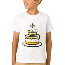 Birthday Cake T-Shirt | Fun Celebration Tee