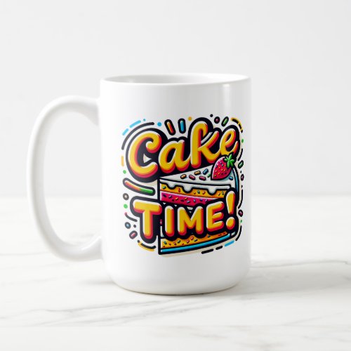 Birthday Cake Time Coffee Mug