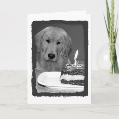 Birthday Cake Wait Card