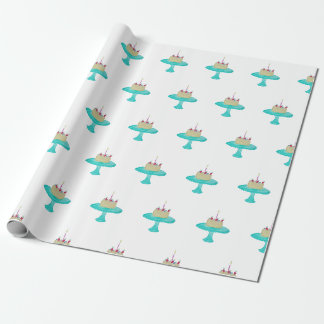 Birthday Cake Wrapping Paper