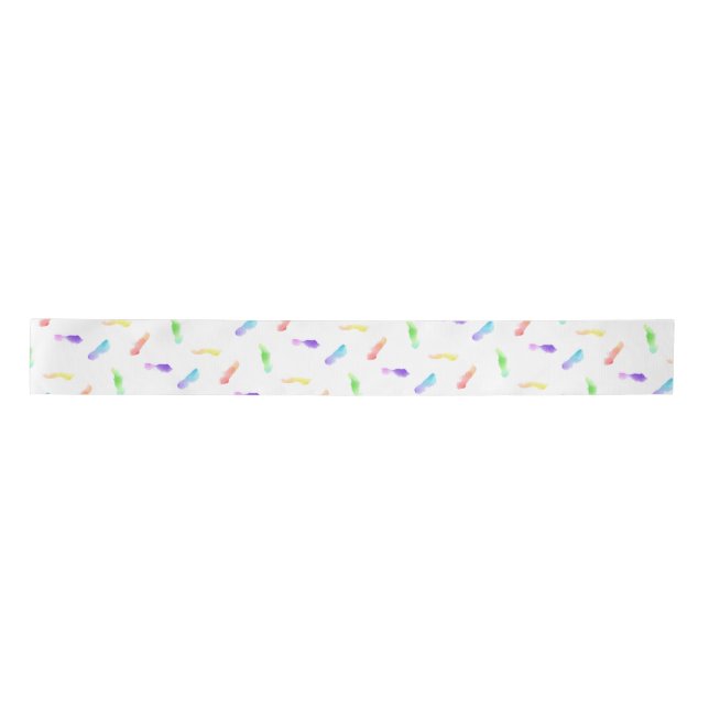 Birthday Cake Wrapping Paper Ribbon Match - HAMbWG (Front)