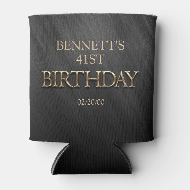 Birthday Can Cooler (Front)