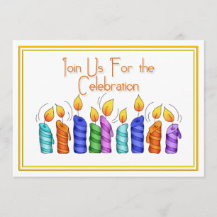 Birthday Candles Invitation