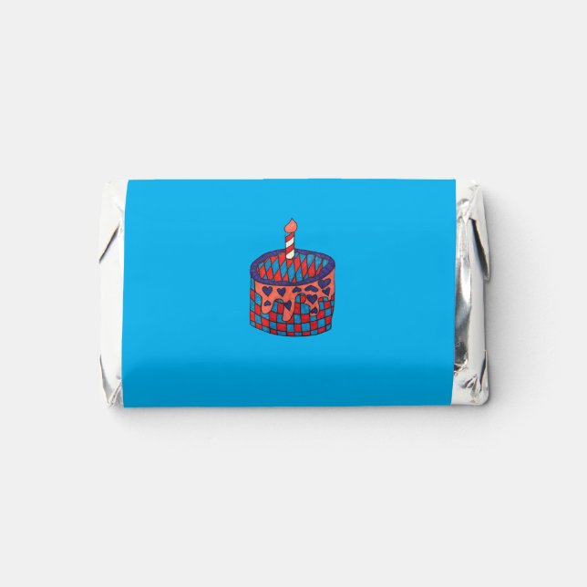 Birthday candy favor (Front)