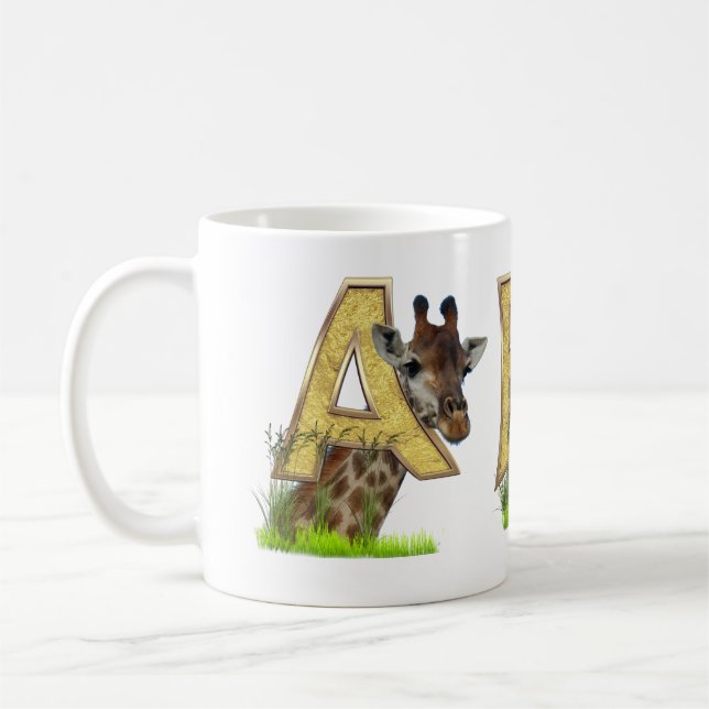 Birthday-Capital Monogram -letter B Coffee Mug (Left)