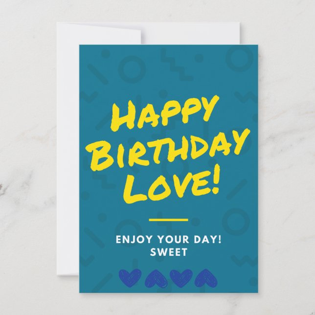 birthday card (Front)