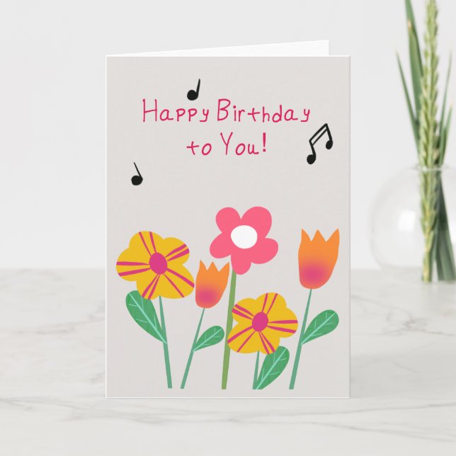 Birthday Card (Front)