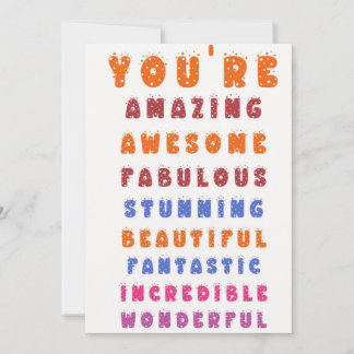 Birthday card
