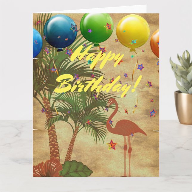 Birthday Card (Small Plant)