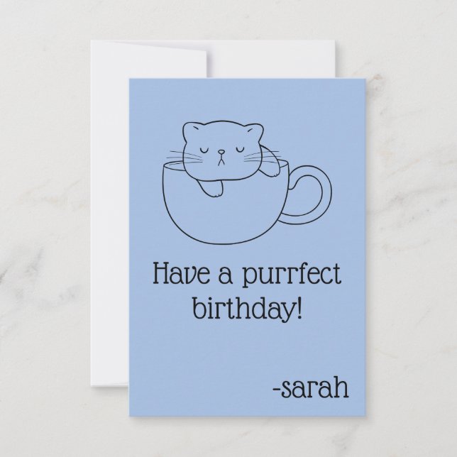 Birthday card (Front)