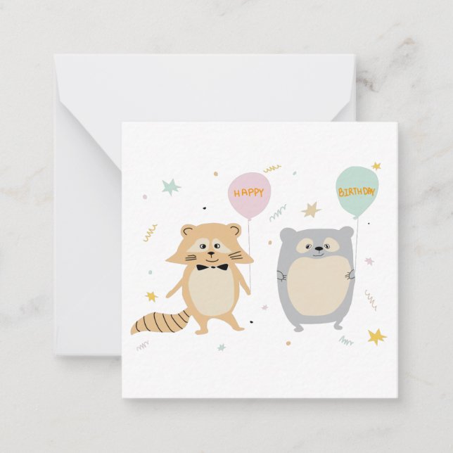 Birthday card (Front)