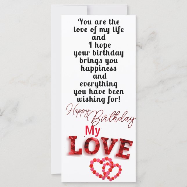 Birthday Card (Front)