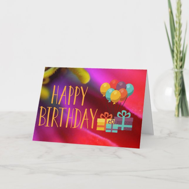 Birthday Card (Front)