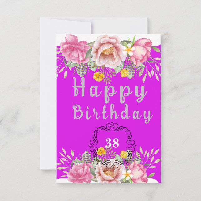 Birthday Card (Front)