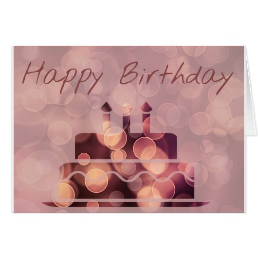 Birthday card (Front Horizontal)