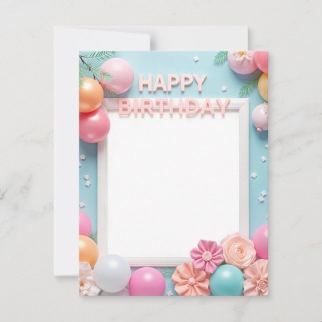 Birthday Card  (Front)