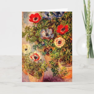 Birthday Card - Art by Claude Monet