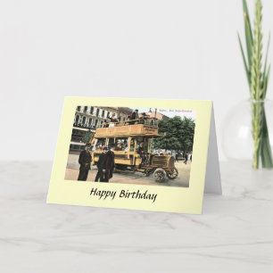 Birthday Card - Berlin Auto-Omnibus