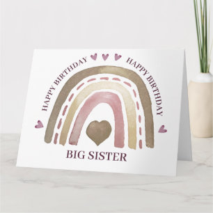 Birthday Card - BIG SISTER