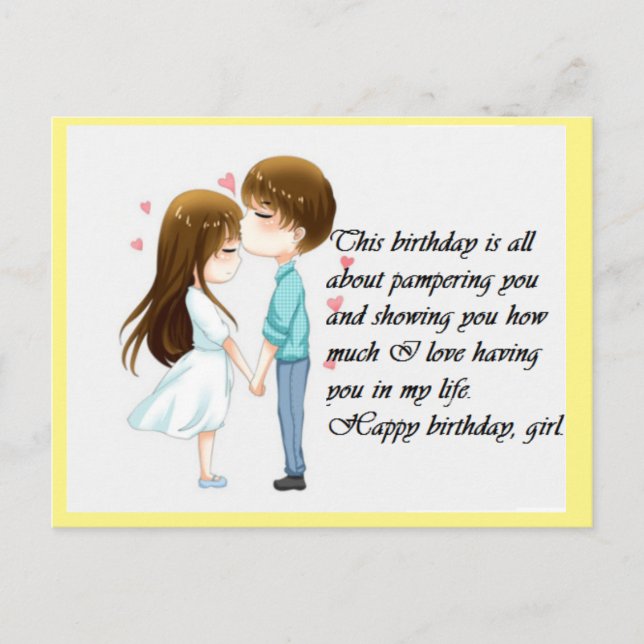 birthday card birthday wishes card  (Front)