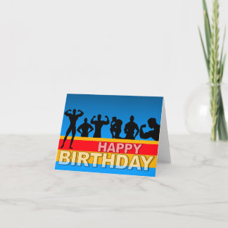 Birthday Card Bodybuilder