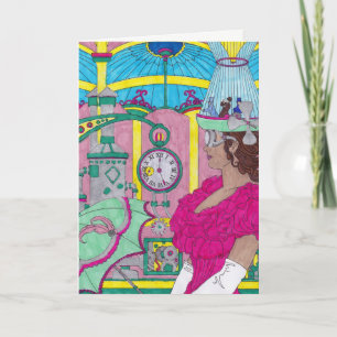 Birthday Card - Bright Atrium