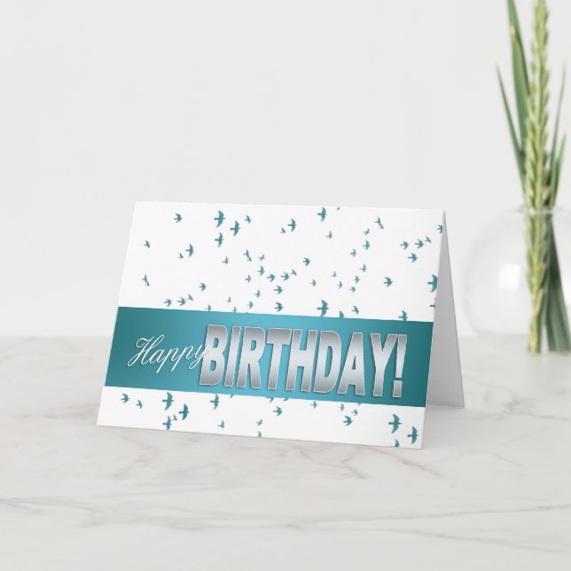 Birthday Card - Business Birthday Card (Front)