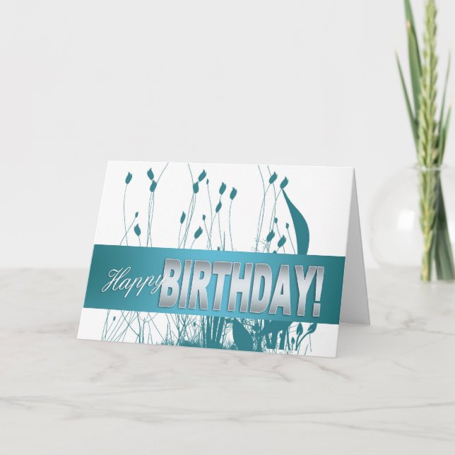 Birthday Card - Business Birthday Card (Front)
