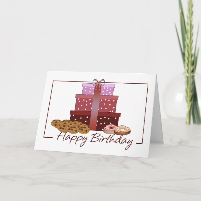 Birthday Card - Business Birthday Card (Front)