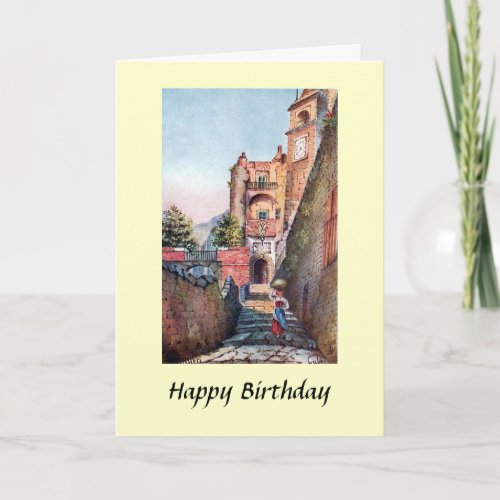 Birthday Card _ Capri Italy