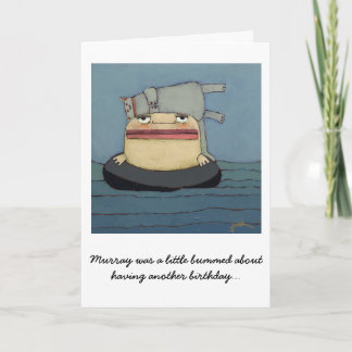 Birthday card cat