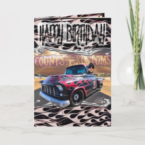 Birthday card counts kustoms