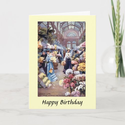 Birthday Card _ Covent Garden London