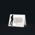 Birthday Card Cowboy Boots Funny Humorous Western<br><div class="desc">A wonderful quotation from Will Rogers describing men.</div>
