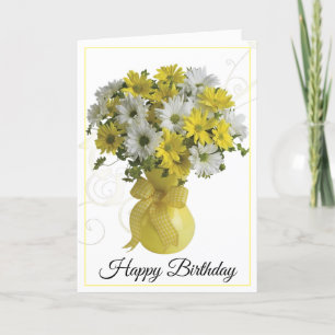 Birthday Card-Daisies Card