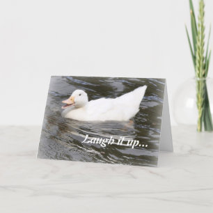 Birthday Card: Duckling Card