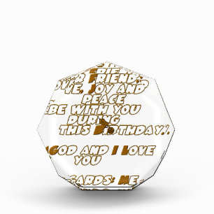 Birthday Card for a Christian Friend Award