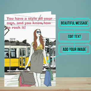 Birthday Card for a Cool Niece