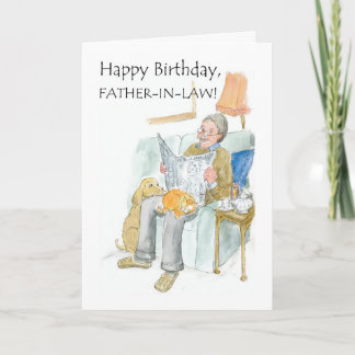 Birthday Card for a Father-in-law