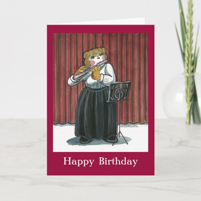 Birthday Card for a Musician (Front)