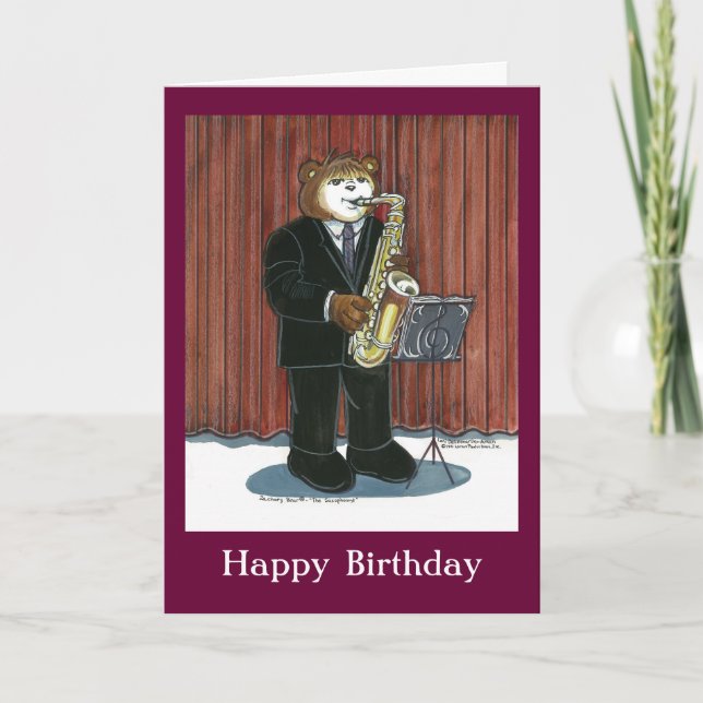 Birthday Card for a Musician (Front)