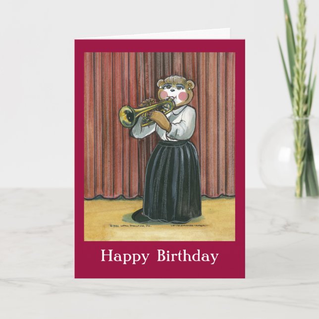 Birthday Card for a Musician (Front)